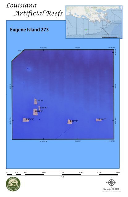 LDWF Offshore Reefs