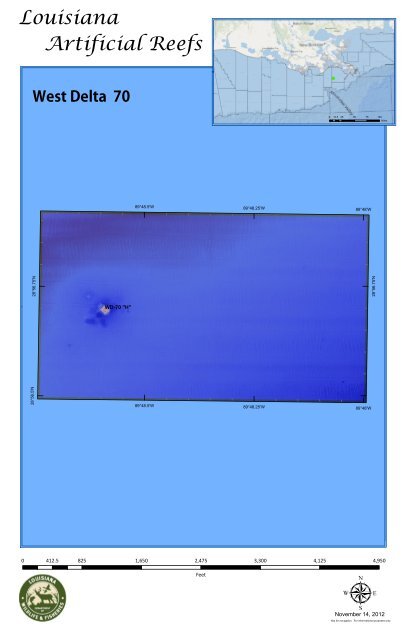 LDWF Offshore Reefs