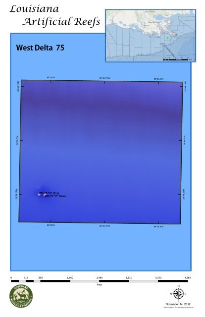 LDWF Offshore Reefs