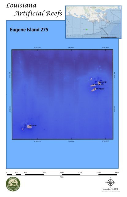 LDWF Offshore Reefs