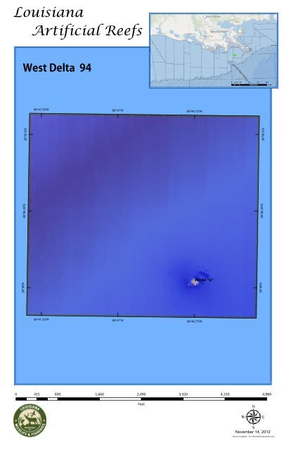 LDWF Offshore Reefs