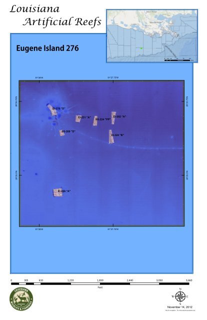 LDWF Offshore Reefs