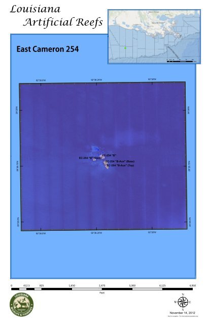 LDWF Offshore Reefs