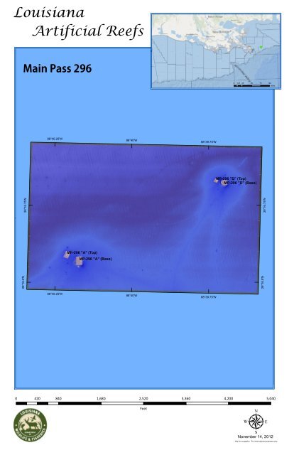 LDWF Offshore Reefs