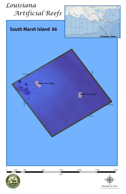 LDWF Offshore Reefs