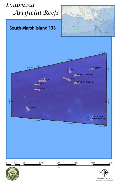 LDWF Offshore Reefs