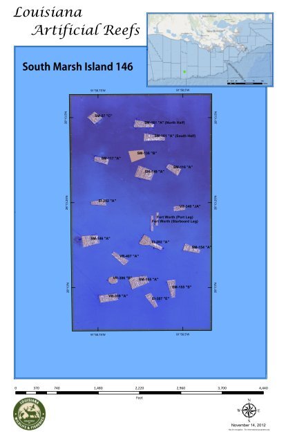 LDWF Offshore Reefs