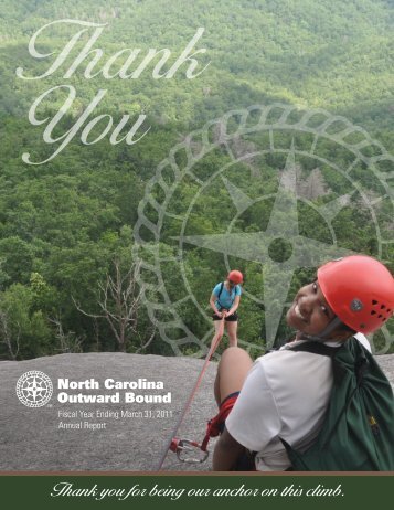 2011 Annual Report - North Carolina Outward Bound
