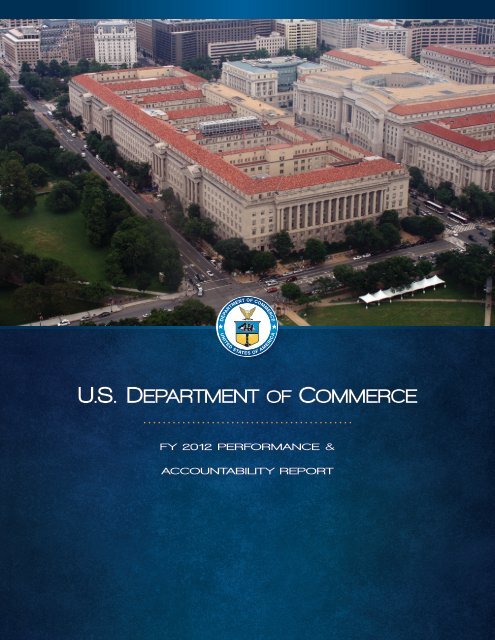 Management's Discussion and Analysis - Department of Commerce