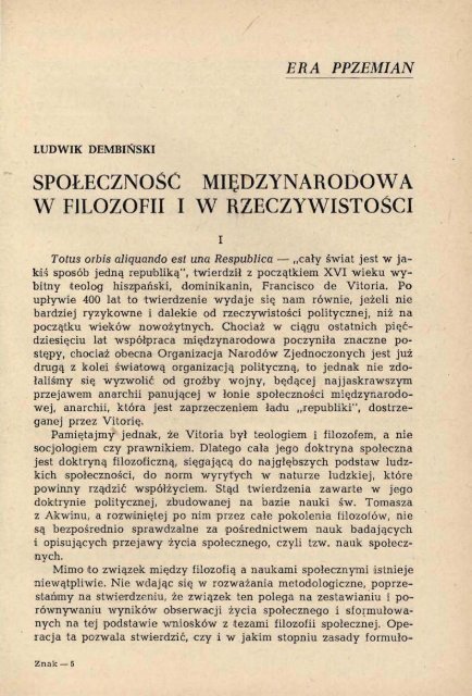 Nr 60, czerwiec 1959 - Znak