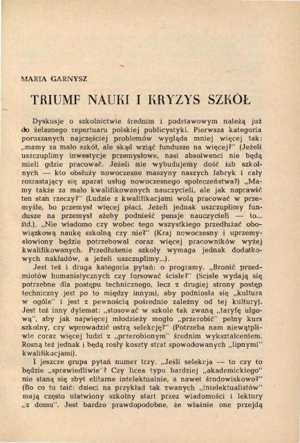 Nr 60, czerwiec 1959 - Znak