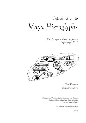 Introduction to Maya Hieroglyphs - Wayeb
