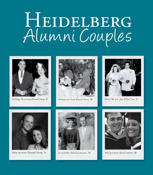 Bernie, '48, and Jean (Platt) Izzo, '47 Michael ... - Heidelberg University