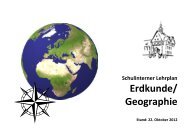 Erdkunde/ Geographie - Walram