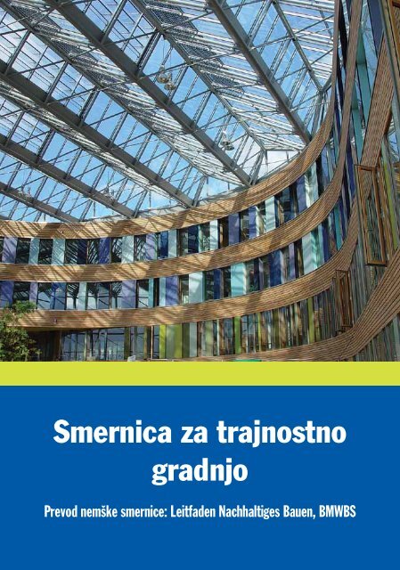Smernica za trajnostno gradnjo - ZAPS