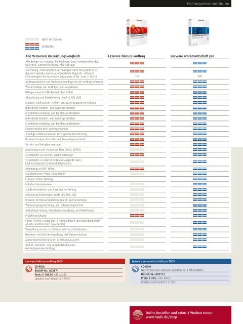 Business Lösungen `09 Rechnungswesen Rating und Finanzierung ...