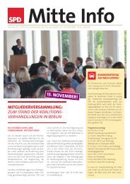 SPD Hamburg-MitteInfo November 2013