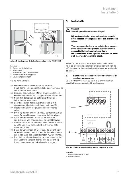 calorMATIC 430 - Vaillant