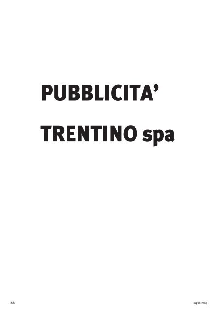 Scarica il numero in formato pdf - Questotrentino