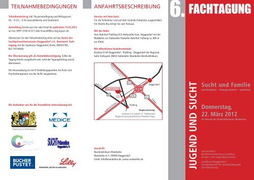 FACHTAGUNG - Bezirksklinikum Mainkofen