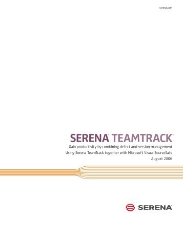 Teamtrack - Serena Software