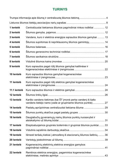 2011 metai statistika.pdf - Lietuvos Ã…Â¡ilumos tiekÃ„Â—jÃ…Â³ asociacija (LÃ…Â TA)