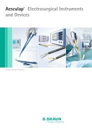 Aesculap® Electrosurgical Instruments and Devices - mediwar.ch