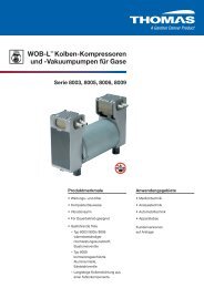 WOB-Lâ¢ Kolben-Kompressoren und ... - Rtpumps.ch