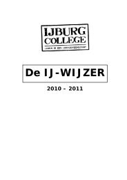 De IJ-WIJZER - IJburg College