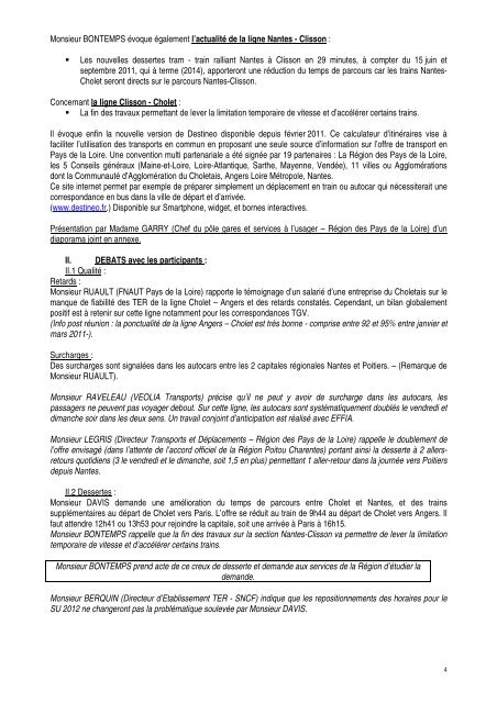 compte rendu rÃ©union nÂ° 5 du 26 juin 2011 - Conseil RÃ©gional des ...