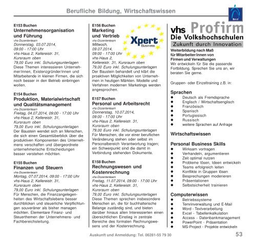 Komplett-Download (PDF) - vhs Buchen