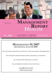 MANAGEMENT REPORT HEALTH - auf Marketing - Report.com