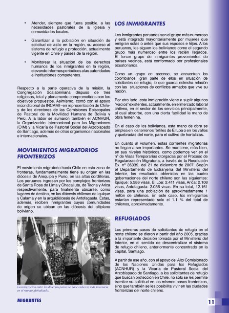 Revista Migrantes - INCAMI