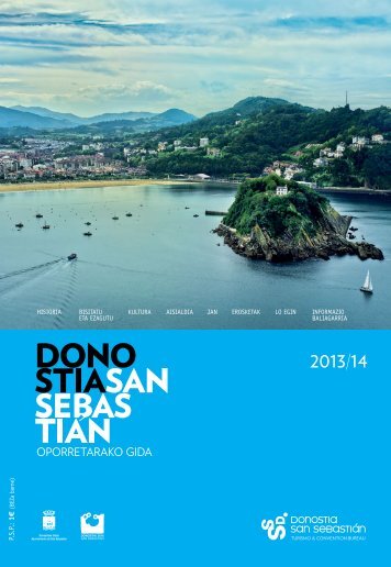 Oporretako gida - Donostia - San SebastiÃ¡n Turismoa
