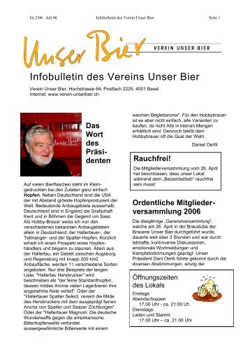 2006_2 - Verein Unser Bier