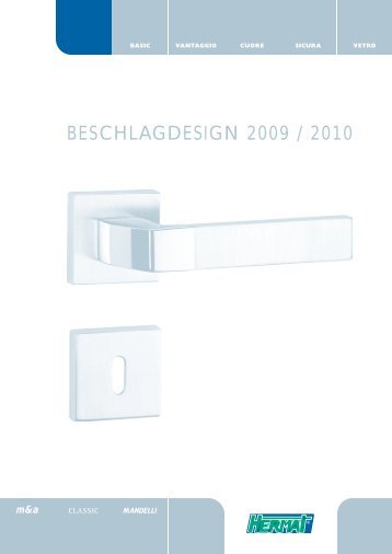 BESCHLAGDESIGN 2009 / 2010