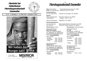 Pfarrbrief 8-3-2013.pdf - Pfarreiengemeinschaft Heusweiler