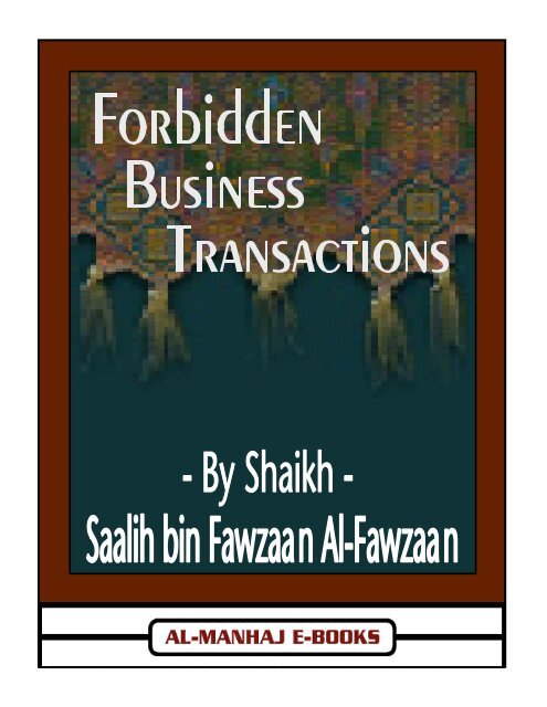 Forbidden Business Transactions - Free Download Islamic Files