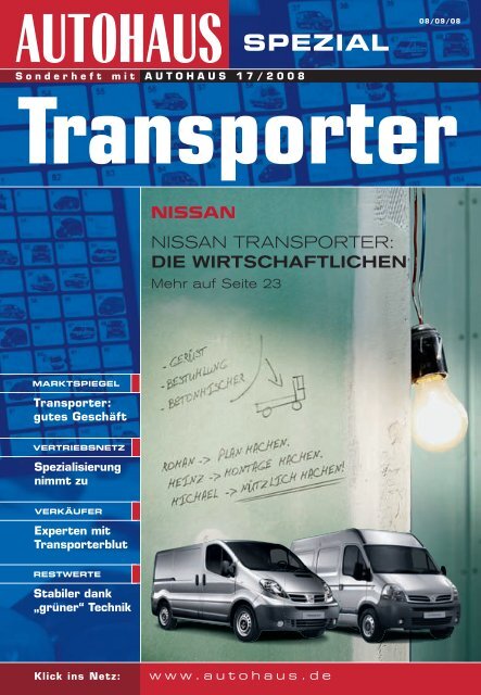 Transporter - verkehrsRUNDSCHAU.de