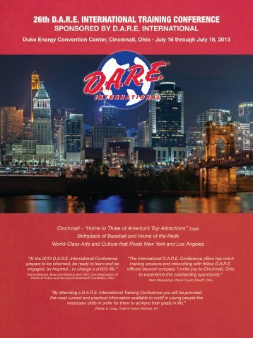 Download the 26th Annual Conference Flyer in English - Dare
