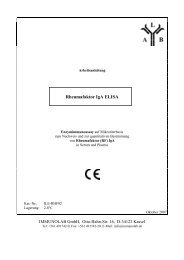 Rheumafaktor IgA ELISA - Immunolab GmbH