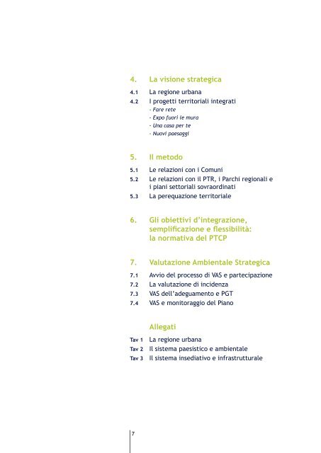 Linee Guida PTCP - Provincia di Milano