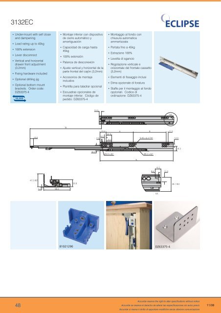 Cabinet Hardware - Accuride