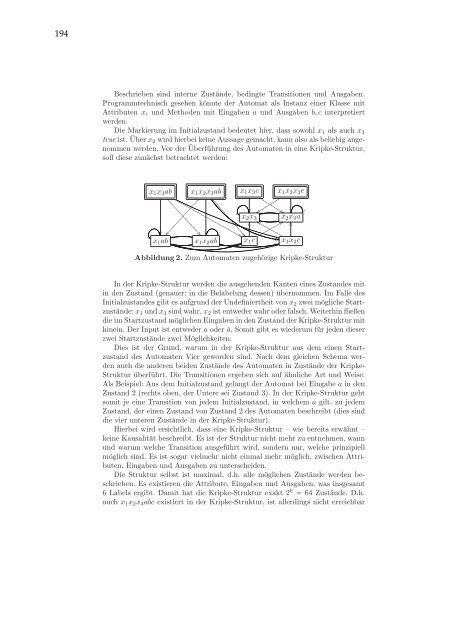 Verifikation reaktiver Systeme - UniversitÃ¤t Kaiserslautern