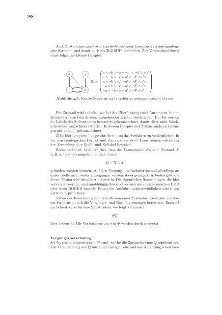 Verifikation reaktiver Systeme - UniversitÃ¤t Kaiserslautern