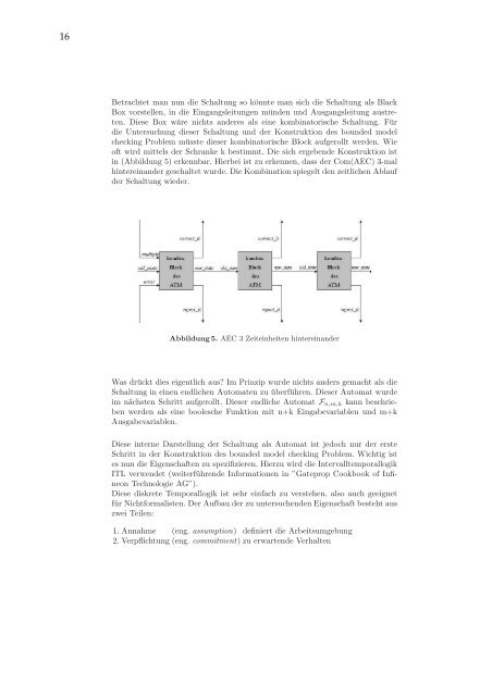 Verifikation reaktiver Systeme - UniversitÃ¤t Kaiserslautern