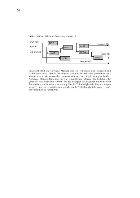 Verifikation reaktiver Systeme - UniversitÃ¤t Kaiserslautern