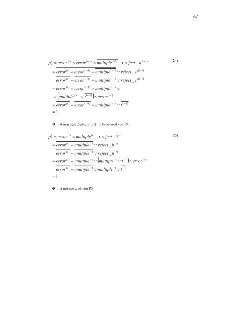 Verifikation reaktiver Systeme - UniversitÃ¤t Kaiserslautern