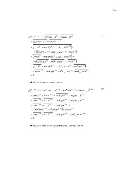 Verifikation reaktiver Systeme - UniversitÃ¤t Kaiserslautern