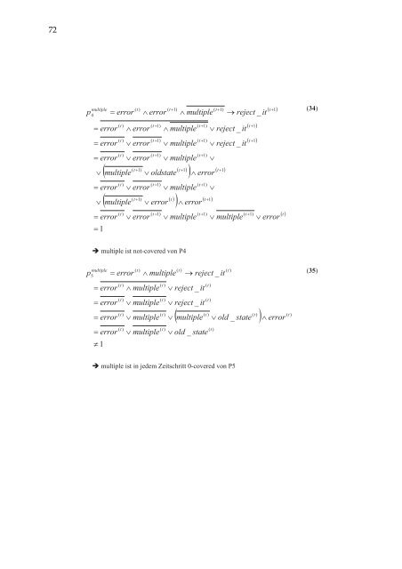 Verifikation reaktiver Systeme - UniversitÃ¤t Kaiserslautern